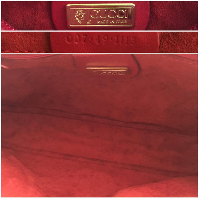 Gucci(グッチ)の12/30〜1/09発送×様専用 オールド GGエンボス レザーショルダーバッグ レディースのバッグ(ショルダーバッグ)の商品写真