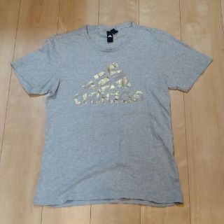 アディダス(adidas)のアディダス　Tシャツ　グレー　Sサイズ(Tシャツ/カットソー(半袖/袖なし))