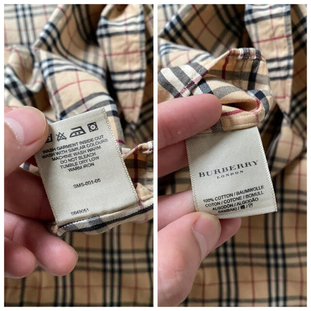 BURBERRY(バーバリー)の"海外企画" vintage 90s Burberry バーバリーチェックシャツ メンズのトップス(シャツ)の商品写真