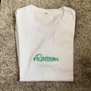 アリシアスタン(ALEXIA STAM)のre:room tシャツ　M(Tシャツ/カットソー(半袖/袖なし))