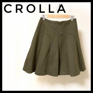 クローラ フレアスカート ひざ丈スカート CROLLA(ひざ丈スカート)