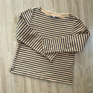 ユニクロ(UNIQLO)のちょこちゃん様専用☆UNIQLO ボーダーカットソー ロンT 長袖(カットソー(長袖/七分))