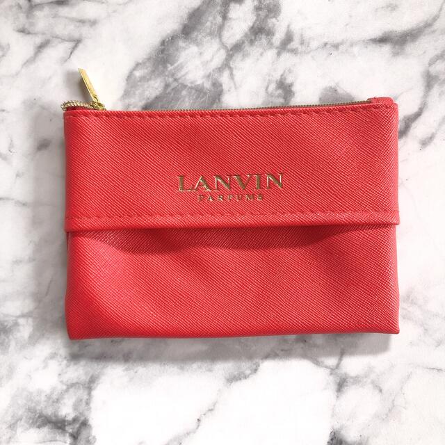 LANVIN(ランバン)の【LANVIN】ランバン　ティッシュポーチ　ハンドミラー　手鏡 レディースのファッション小物(ミラー)の商品写真