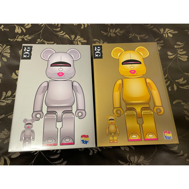 BE@RBRICK SORAYAMA × 2G GOLD SILVER セットその他 は自分にプチご ...