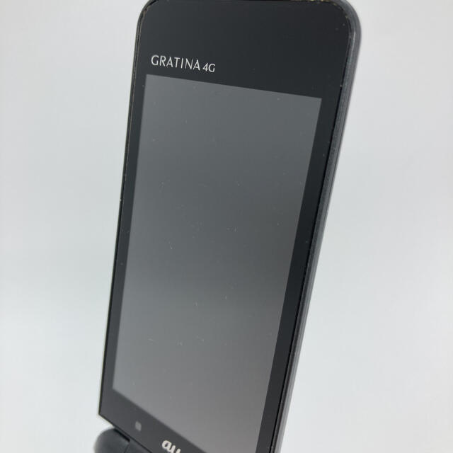 京セラ(キョウセラ)の京セラ GRATINA 4G KYF31 ブラック ビジネスモデル SIMフリー スマホ/家電/カメラのスマートフォン/携帯電話(携帯電話本体)の商品写真