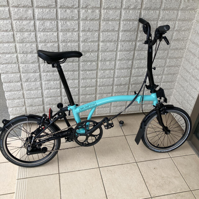 フロントの BROMPTON ブラック最上位モデル Brompton定価23万の通販 by