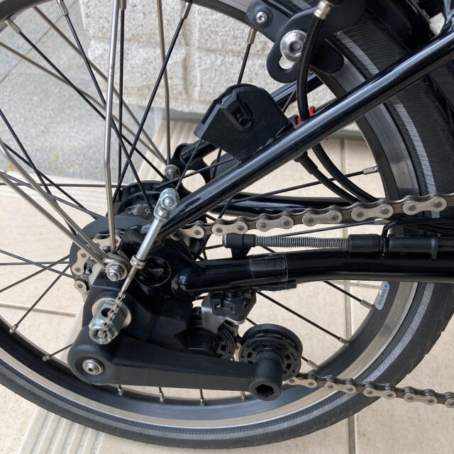 BROMPTON(ブロンプトン)のブロンプトン 2018 最上位M6Lモデル ブラックエディション スポーツ/アウトドアの自転車(自転車本体)の商品写真