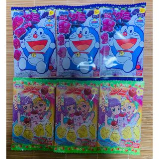 バンダイ(BANDAI)のドラえもん&プリキュアグミ　6個セット(菓子/デザート)