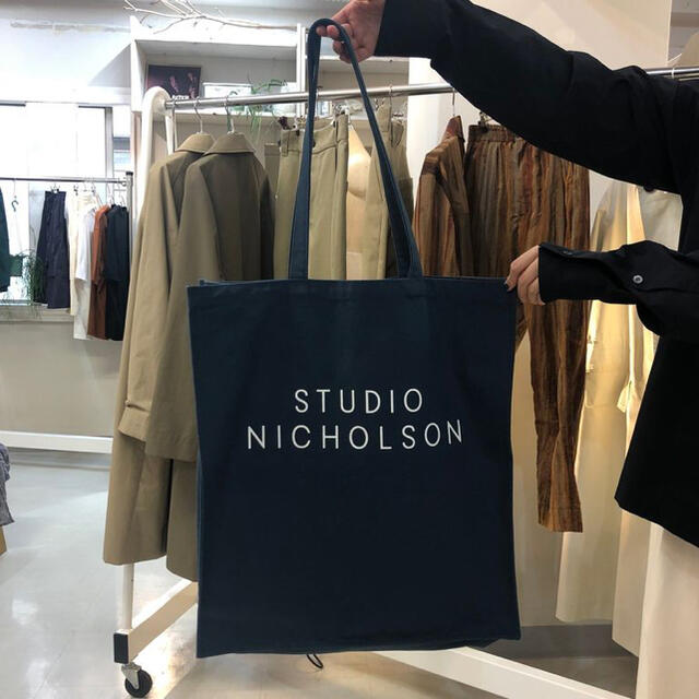 【新品】STUDIO NICHOLSON Cotton Canvas Tote 2