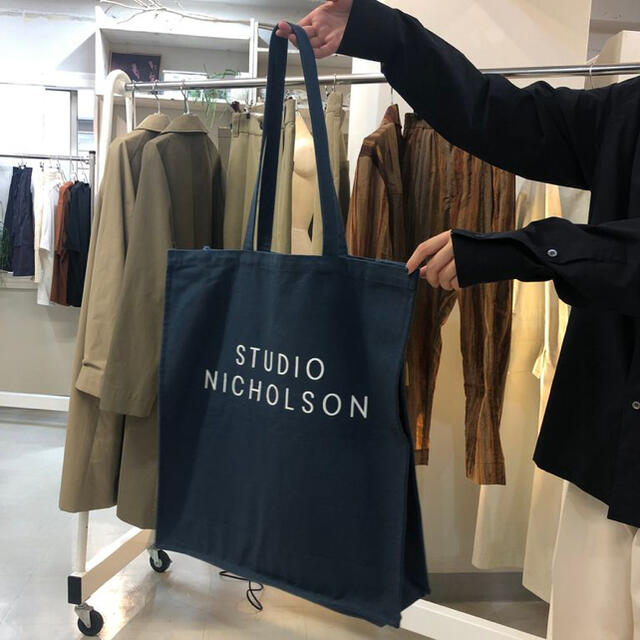 【新品】STUDIO NICHOLSON Cotton Canvas Tote 3