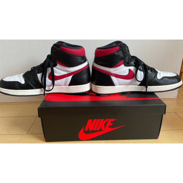 エアジョーダン1  ジムレッド　airjordan1 gymred 28.5cm靴/シューズ