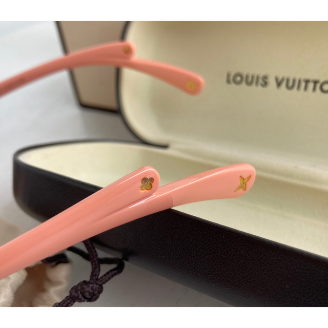 LOUIS VUITTON(ルイヴィトン)の超美品 ルイヴィトン サングラス ピンク レディースのファッション小物(サングラス/メガネ)の商品写真