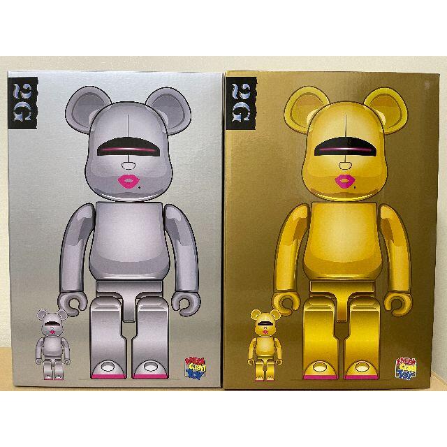 SORAYAMABE@RBRICK SORAYAMA × 2G 金銀 100％ & 400％