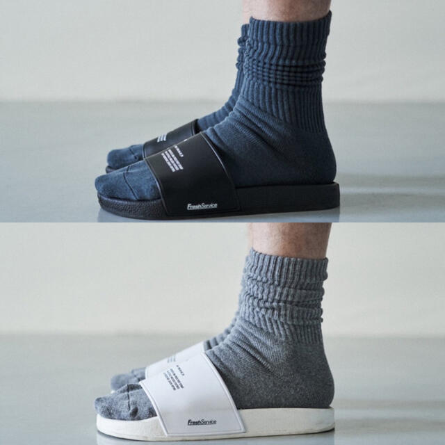 COMOLI(コモリ)の【新品未使用品】FreshService ORIGINAL SOCKS 【2足】 メンズのレッグウェア(ソックス)の商品写真