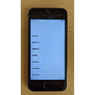 iPhone 5S 64GB スペースグレイ ドコモ版(スマートフォン本体)