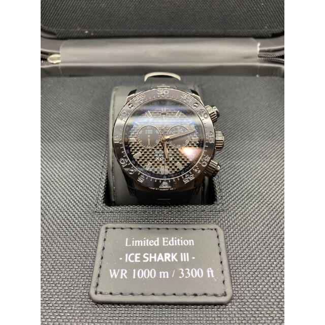 【美品】EDOX アイスシャークIII　リミテッドエディション