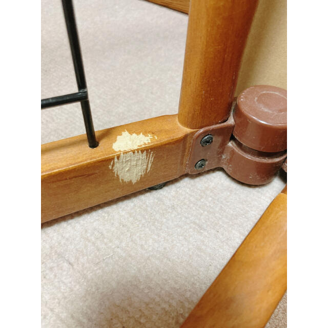 値引きする リッチェル ペットフェンス 置くだけ ドア付き ゲート 超小型犬 小型犬用 仕切り 幅調節OK 木製おくだけドア付ゲート Mサイズ