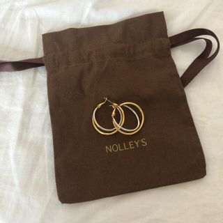 ノーリーズ(NOLLEY'S)のNOLLEY'S ピアス フープ ゴールドシルバー(ピアス)