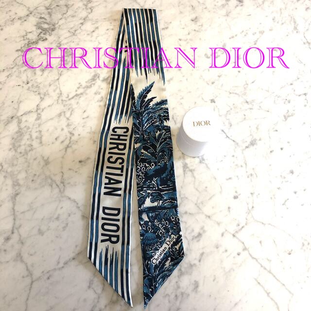 CHRISTIAN DIOR  ツイリー　スカーフ　新品