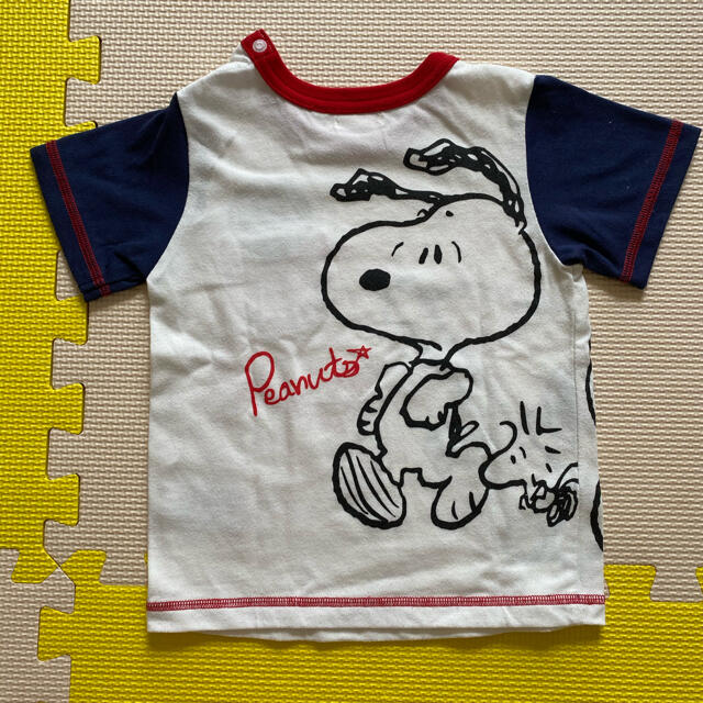 SNOOPY(スヌーピー)のTシャツ キッズ/ベビー/マタニティのキッズ服男の子用(90cm~)(Tシャツ/カットソー)の商品写真