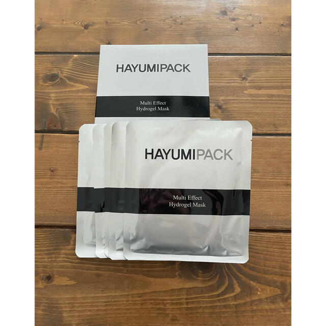 HAYUMI PACK （ハユミパック）30g×5枚入り/ハイドロゲルタイプ コスメ/美容のスキンケア/基礎化粧品(パック/フェイスマスク)の商品写真