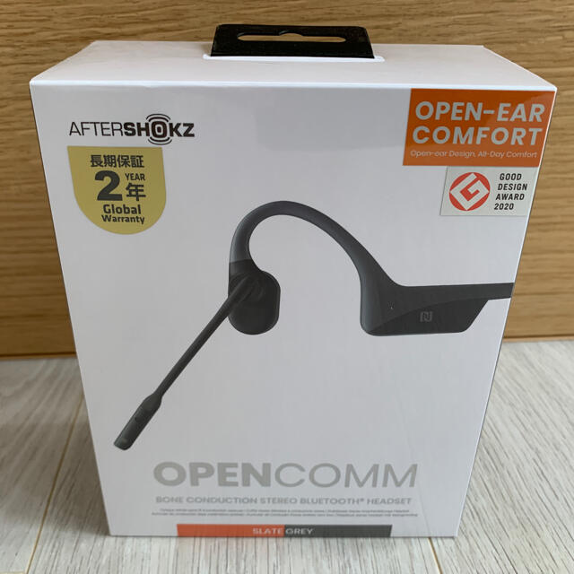 ⭐︎新品未開封⭐︎ブルートゥースイヤホン 耳かけ型 骨伝導 AfterShokz