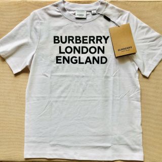 バーバリー(BURBERRY)の【新品未使用】バーバリー ロゴTシャツ ホワイト 12Y(Tシャツ(半袖/袖なし))