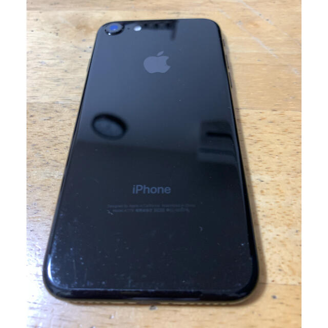 iPhone7 128GB ブラック SIMロック解除済 4