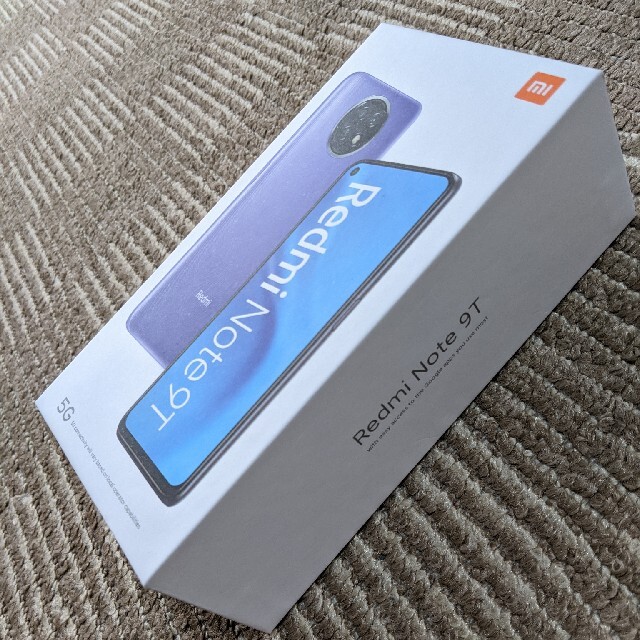 N様専用   新品未使用 redmi note 9T スマホ/家電/カメラのスマートフォン/携帯電話(スマートフォン本体)の商品写真