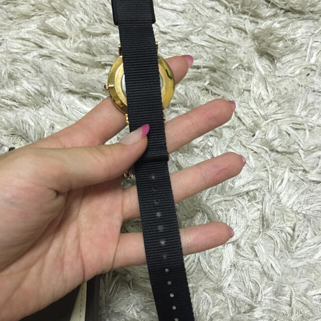 Daniel Wellington(ダニエルウェリントン)のダニエルウェリントン  腕時計  36mm  ゴールド×ブラック レディースのファッション小物(腕時計)の商品写真