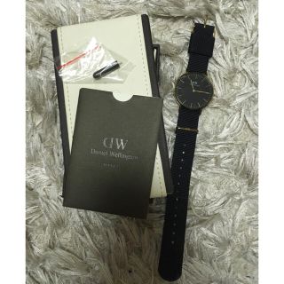 ダニエルウェリントン(Daniel Wellington)のダニエルウェリントン  腕時計  36mm  ゴールド×ブラック(腕時計)