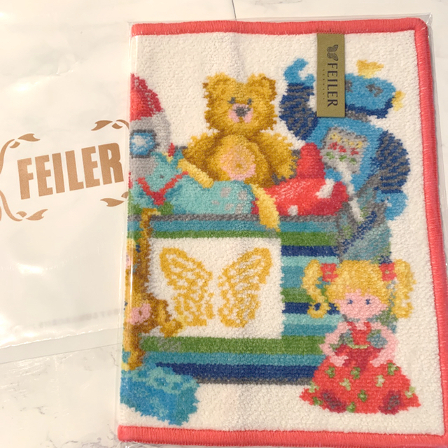 FEILER(フェイラー)の【さーたん様専用】新品フェイラーFEILER タオルハンカチ 2枚セット レディースのファッション小物(ハンカチ)の商品写真