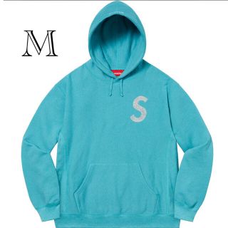 シュプリーム(Supreme)のSwarovski S Logo Hooded Sweatshirt M (パーカー)