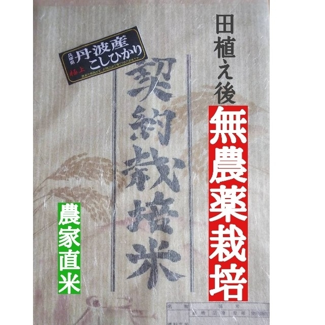 兵庫県丹波産こしひかり玄米10kg(令和2年産)