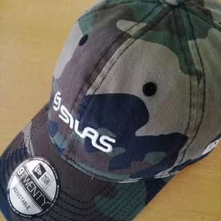 サイラス(SILAS)の【美品】SILAS サイラス 迷彩 キャップ Newera 9twenty(キャップ)