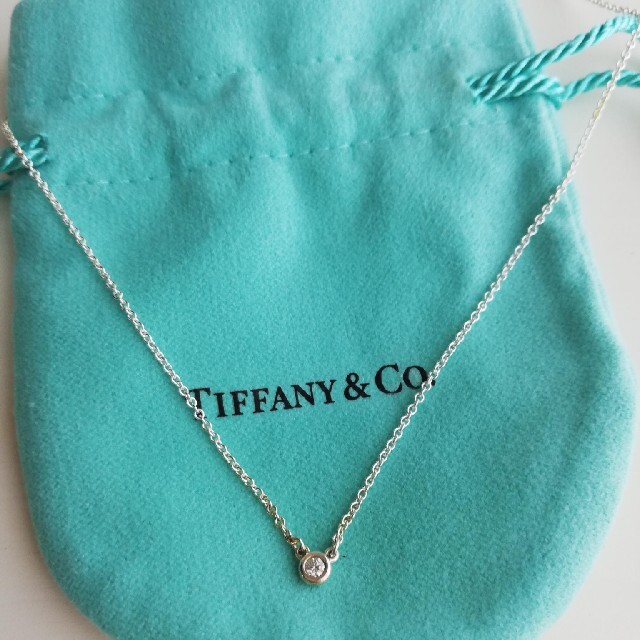 Tiffany ティファニー ダイヤモンド バイザヤード ネックレス ペンダント