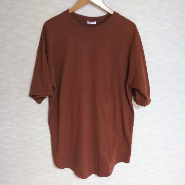 レディース Tシャツ トップス 半袖 ロング レディースのトップス(Tシャツ(半袖/袖なし))の商品写真