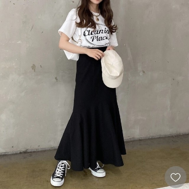 RiLi Store マーメイド スカート ブラック