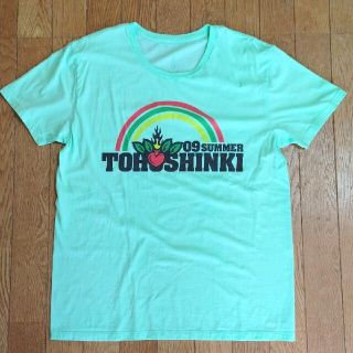 トウホウシンキ(東方神起)の東方神起 2009 a-nation Tシャツ(ミュージシャン)