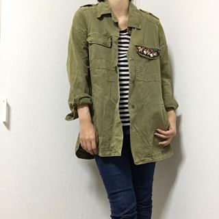 レディースZARA＊ミリタリージャケット