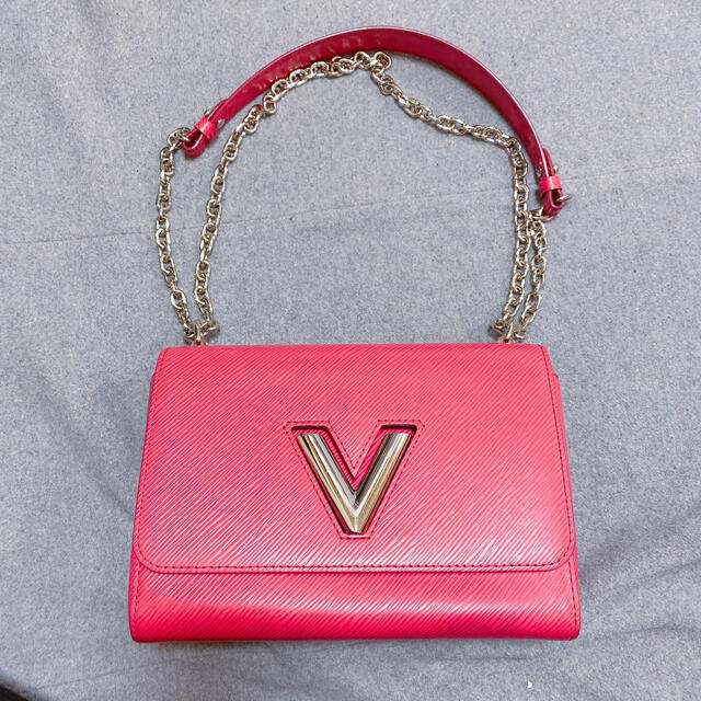 FL0128カラーVUITTON ツイストMM   ショルダーバック LV