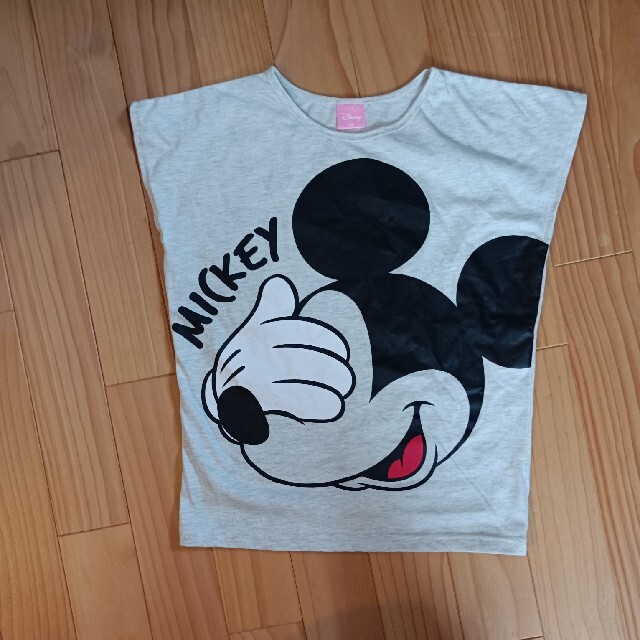 Disney(ディズニー)のディズニー　ミッキーマウスTシャツ　サイズ160 キッズ/ベビー/マタニティのキッズ服女の子用(90cm~)(Tシャツ/カットソー)の商品写真