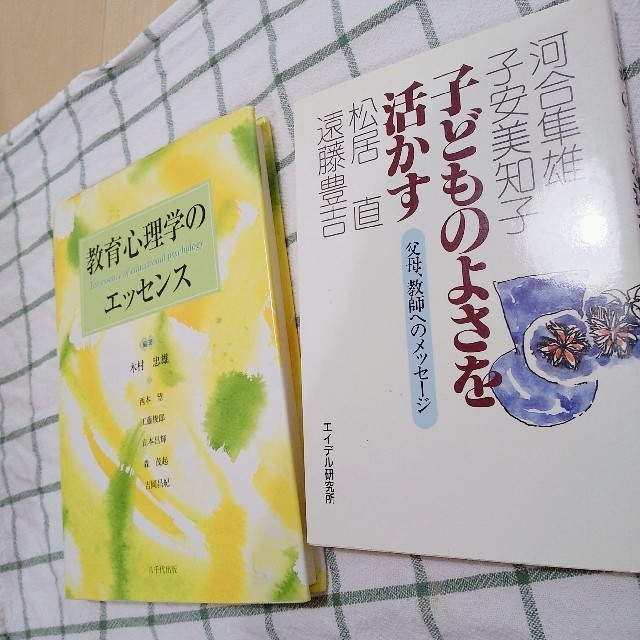 宝島社(タカラジマシャ)の2冊セット　教育心理学のエッセンス　子どものよさを活かす エンタメ/ホビーの本(人文/社会)の商品写真