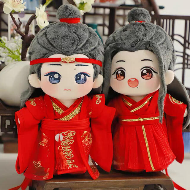 陳情令 王一博 肖戦 ぬいぐるみ セット 魔道祖師 - ぬいぐるみ