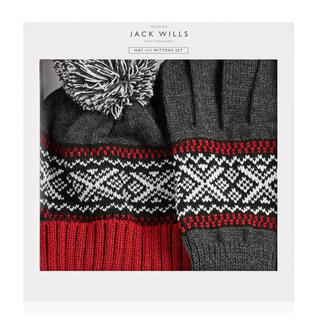 JACK WILLS ニット帽手袋セット(ニット帽/ビーニー)