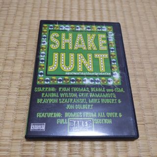 ベイカー(BAKER)のSHAKE JUNT  BAKER SKATEBOARDS DVD スケートビデ(スケートボード)