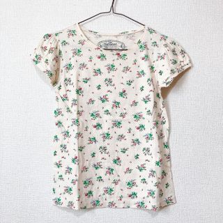 ◆momoka 小花×ドット柄 半袖Tシャツ＊。(Tシャツ(半袖/袖なし))