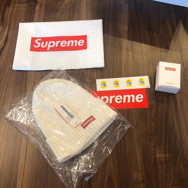 Supreme  Overdyed Beanie White