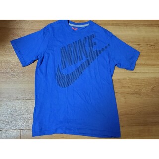 ナイキ(NIKE)のナイキ　NIKE　Tシャツ　ブルー　青　just do it ロゴ　②(Tシャツ(半袖/袖なし))
