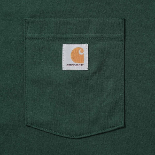 carhartt(カーハート)の【新品】【XXL】即完売品希少サイズ カーハート 緑 Tシャツ グリーン 半袖 メンズのトップス(Tシャツ/カットソー(半袖/袖なし))の商品写真